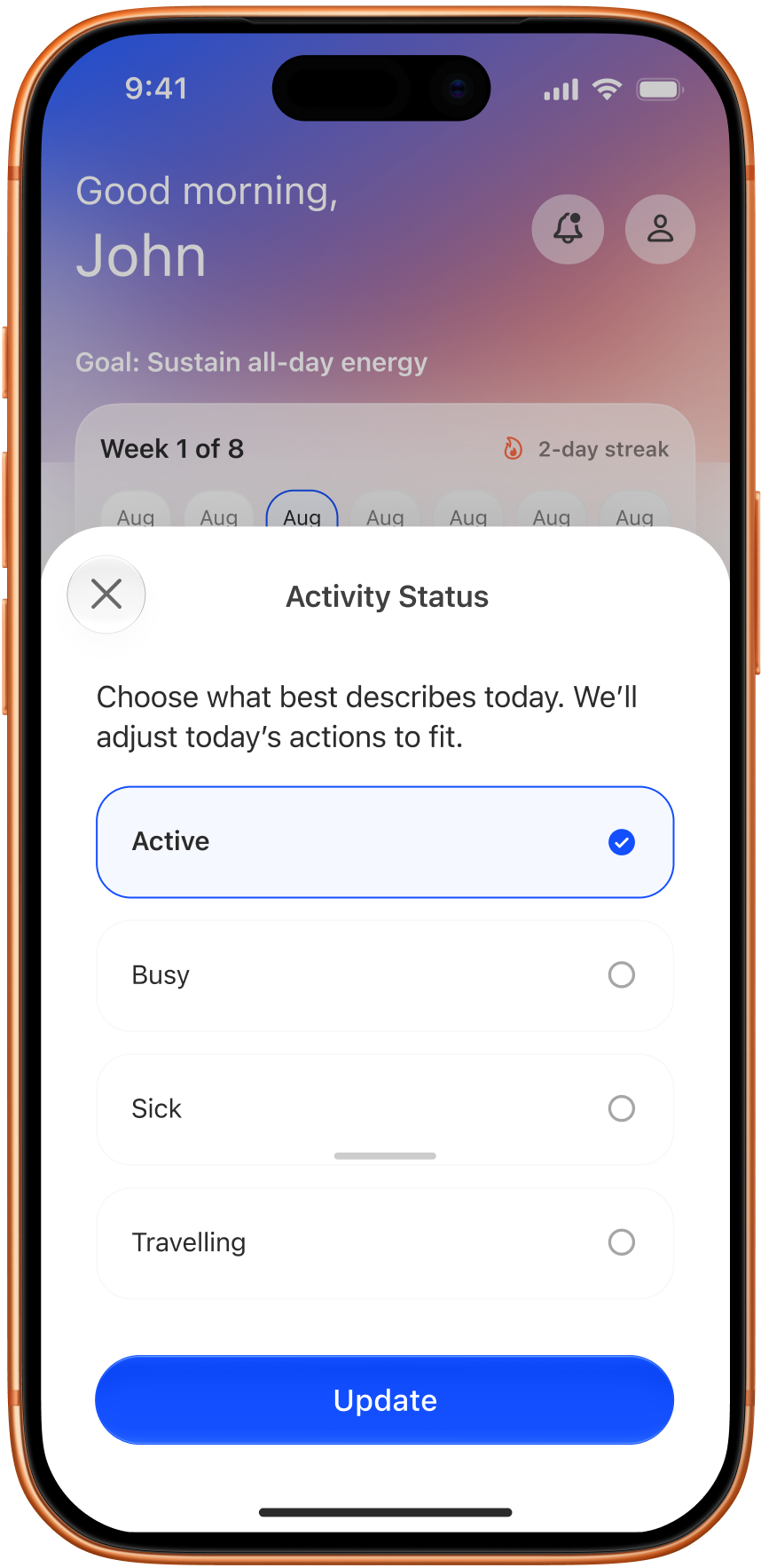 Activity Status